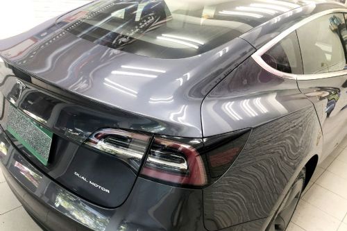 TESLA MODEL 3 全車桑瑪克高透光XC70施工中